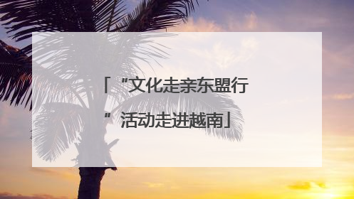 “文化走亲东盟行”活动走进越南
