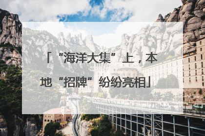 “海洋大集”上，本地“招牌”纷纷亮相