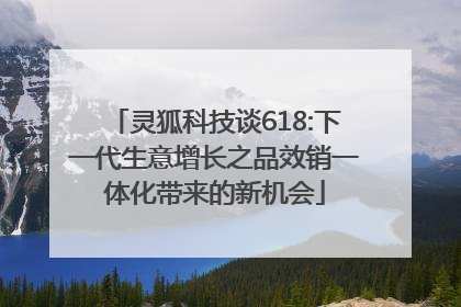 灵狐科技谈618:下一代生意增长之品效销一体化带来的新机会