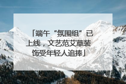 端午“氛围组”已上线，文艺范艾草装饰受年轻人追捧