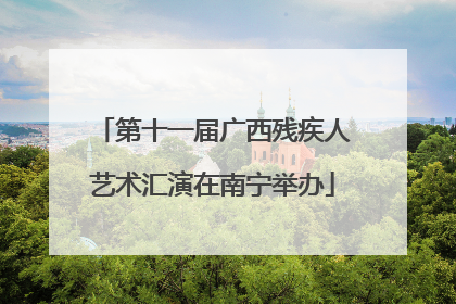 第十一届广西残疾人艺术汇演在南宁举办