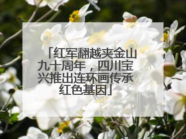 红军翻越夹金山九十周年，四川宝兴推出连环画传承红色基因