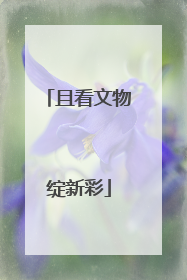 且看文物绽新彩