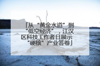 从“黄金水道”到“低空经济”，江汉区科技工作者日展示“硬核”产业答卷