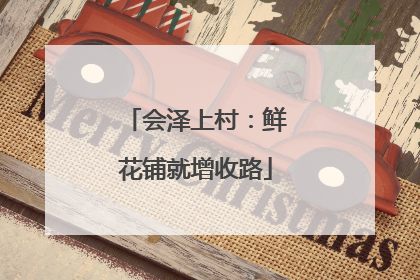 会泽上村：鲜花铺就增收路