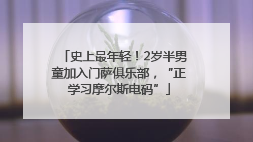 史上最年轻！2岁半男童加入门萨俱乐部，“正学习摩尔斯电码”