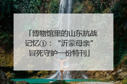 博物馆里的山东抗战记忆①：“沂蒙母亲”冒死守护一份特刊