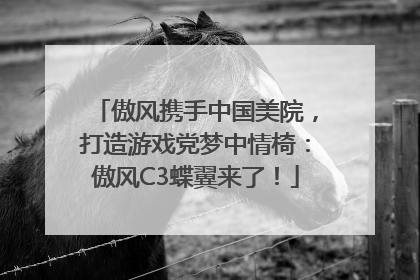傲风携手中国美院，打造游戏党梦中情椅：傲风C3蝶翼来了！