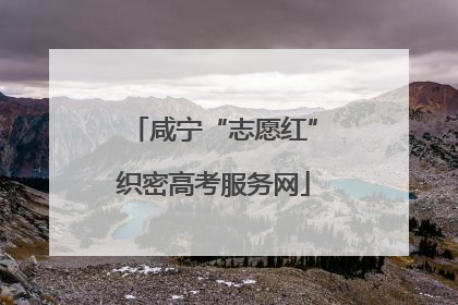 咸宁“志愿红”织密高考服务网