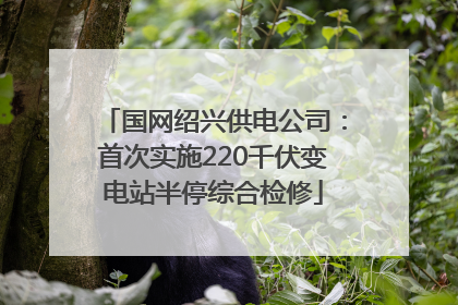 国网绍兴供电公司：首次实施220千伏变电站半停综合检修