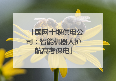 国网十堰供电公司：智能机器人护航高考保电