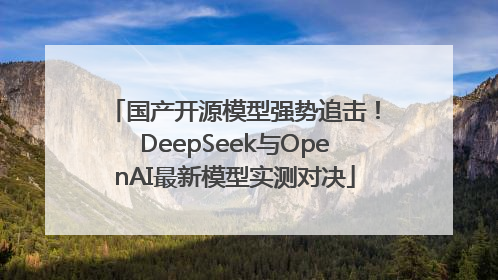 国产开源模型强势追击！DeepSeek与OpenAI最新模型实测对决