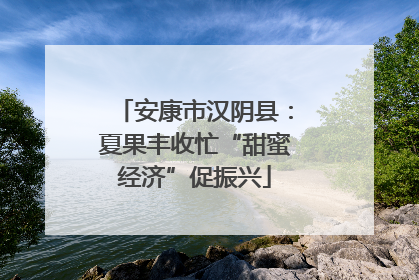 安康市汉阴县：夏果丰收忙“甜蜜经济”促振兴