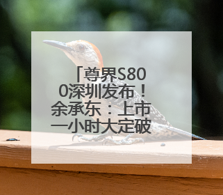 尊界S800深圳发布！余承东：上市一小时大定破1000台