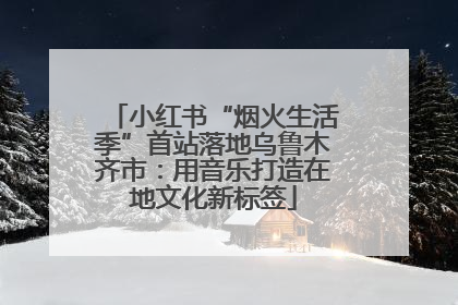 小红书“烟火生活季”首站落地乌鲁木齐市：用音乐打造在地文化新标签