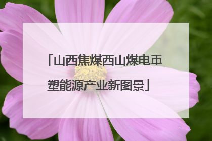 山西焦煤西山煤电重塑能源产业新图景