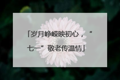 岁月峥嵘映初心，“七一”敬老传温情