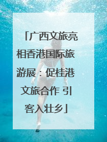 广西文旅亮相香港国际旅游展：促桂港文旅合作 引客入壮乡
