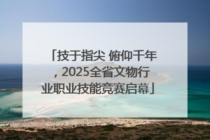 技于指尖 俯仰千年，2025全省文物行业职业技能竞赛启幕