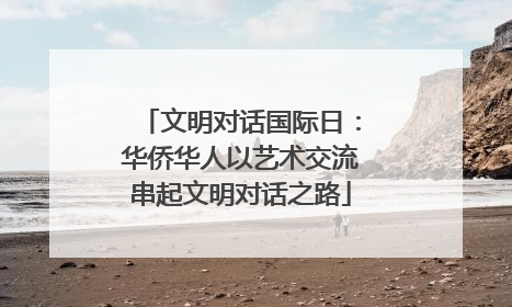 文明对话国际日：华侨华人以艺术交流串起文明对话之路