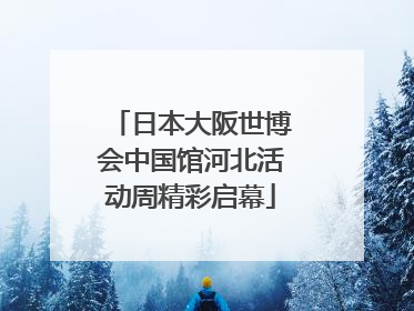 日本大阪世博会中国馆河北活动周精彩启幕