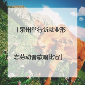 泉州举行新就业形态劳动者歌唱比赛