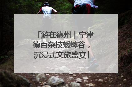 游在德州｜宁津德百杂技蟋蟀谷，沉浸式文旅盛宴