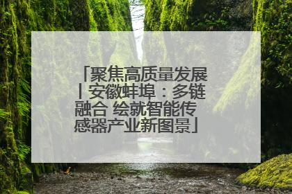 聚焦高质量发展丨安徽蚌埠：多链融合 绘就智能传感器产业新图景