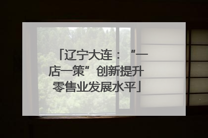 辽宁大连：“一店一策”创新提升零售业发展水平
