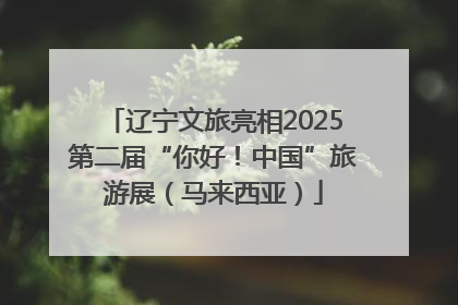 辽宁文旅亮相2025第二届“你好！中国”旅游展（马来西亚）