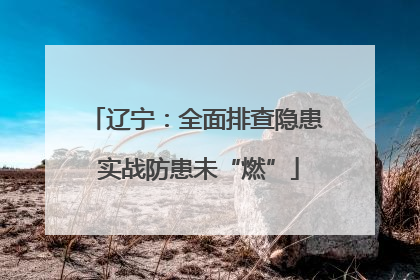 辽宁：全面排查隐患 实战防患未“燃”