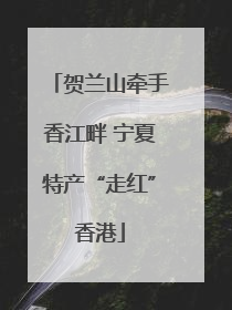 贺兰山牵手香江畔 宁夏特产“走红”香港