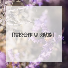 馆校合作 思政赋能