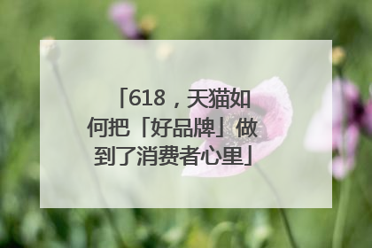 618，天猫如何把「好品牌」做到了消费者心里